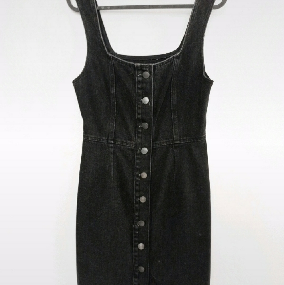 Urban Outfitters button down overall dress
